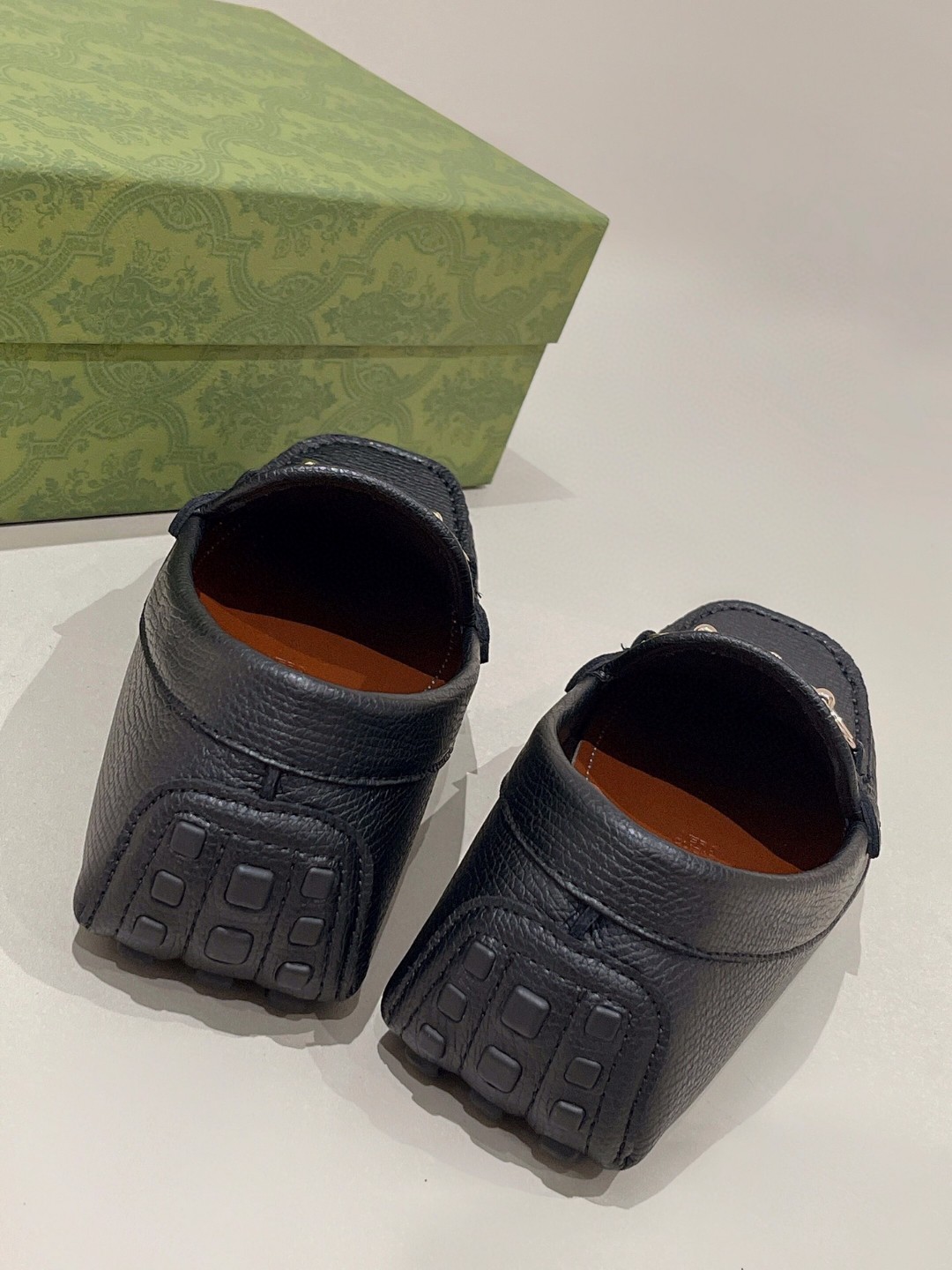 Gvc*1 Men’s Horsebit Driver Black For Men 674254 UDU00 1000