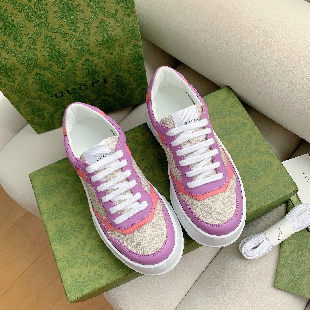 Gvc*1 Women’s GG Sneaker Pink And Purple Svp*me For Women 670408 UPG90 5471