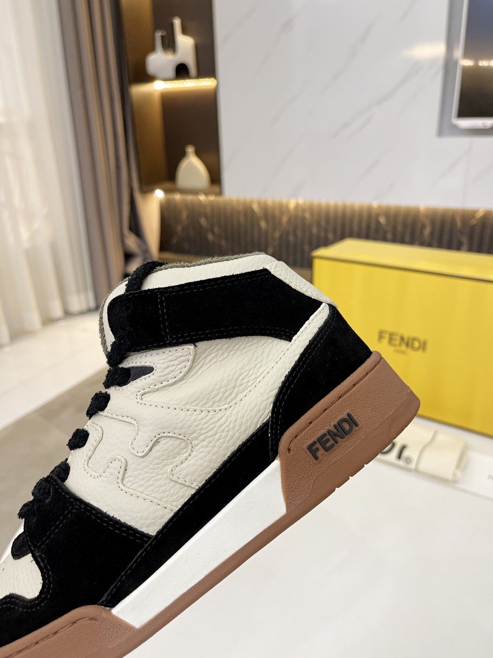 F**di Low Tops In Black For Women
