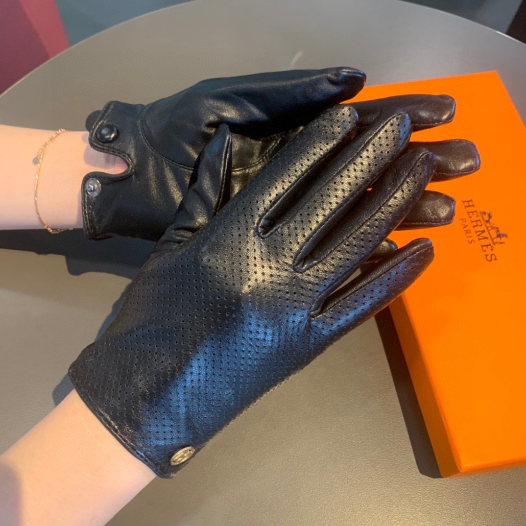 H**me5 Soya Gloves In Black