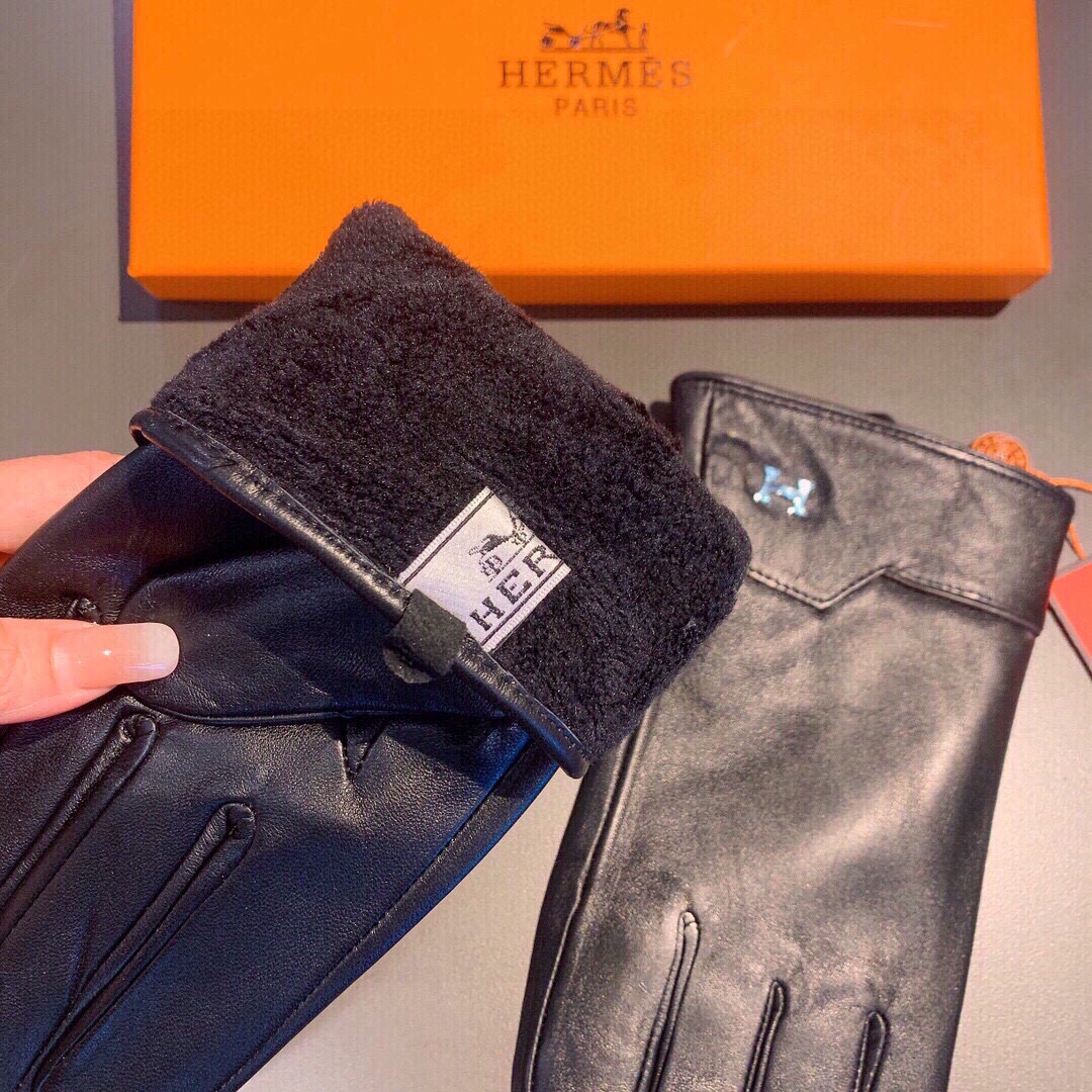 H**me5 Soya Gloves In Black