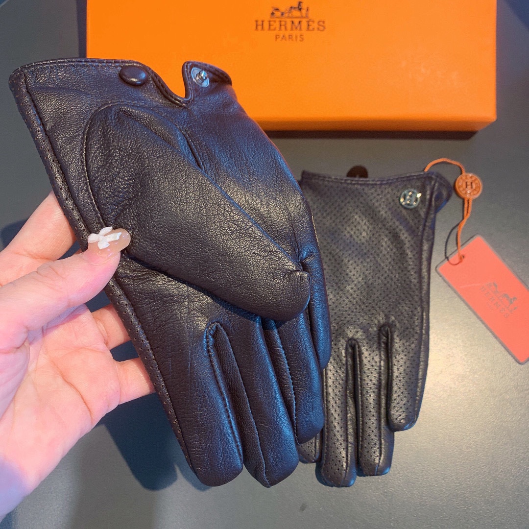H**me5 Soya Gloves In Dark Purple