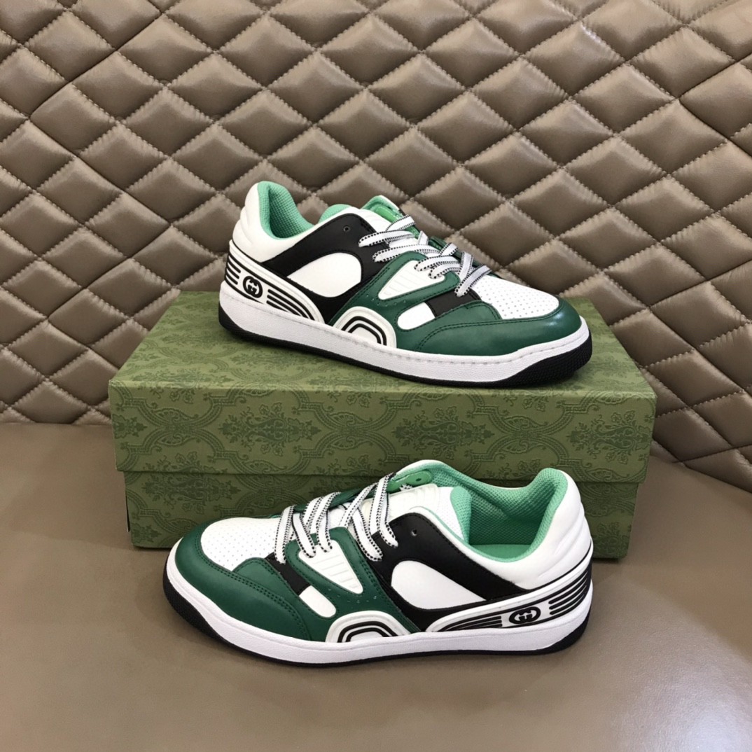 Gvc*1 Men’s Basket Sneaker Dark Green For Men 661308