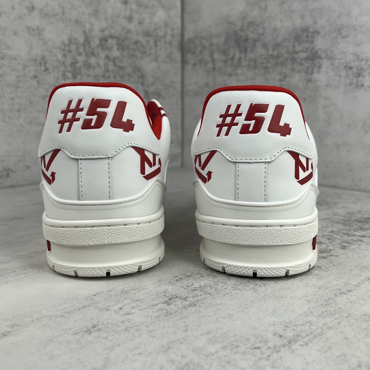 L0vis Vvtt0n Women’s LV Trainer Sneaker Red For Women LV