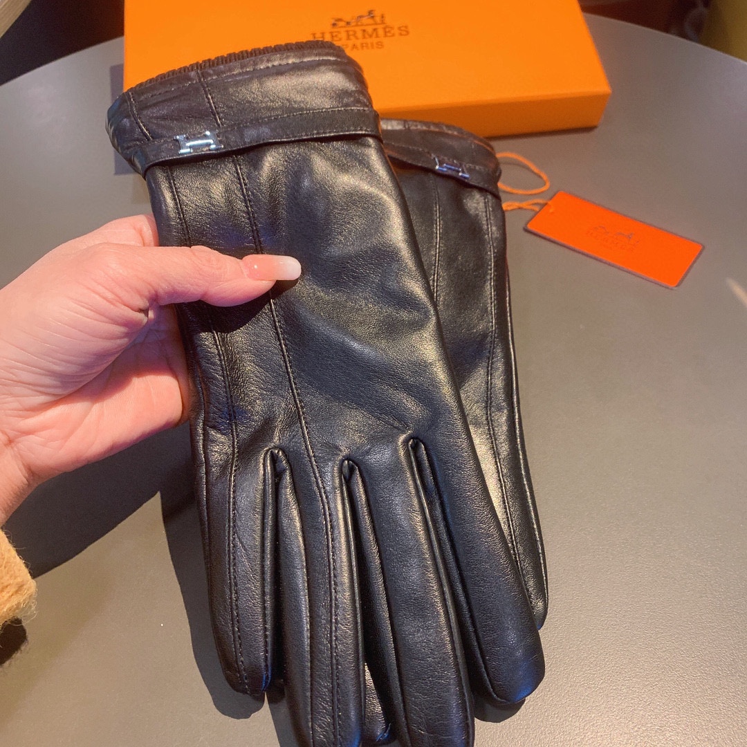 H**me5 Soya Gloves In Black