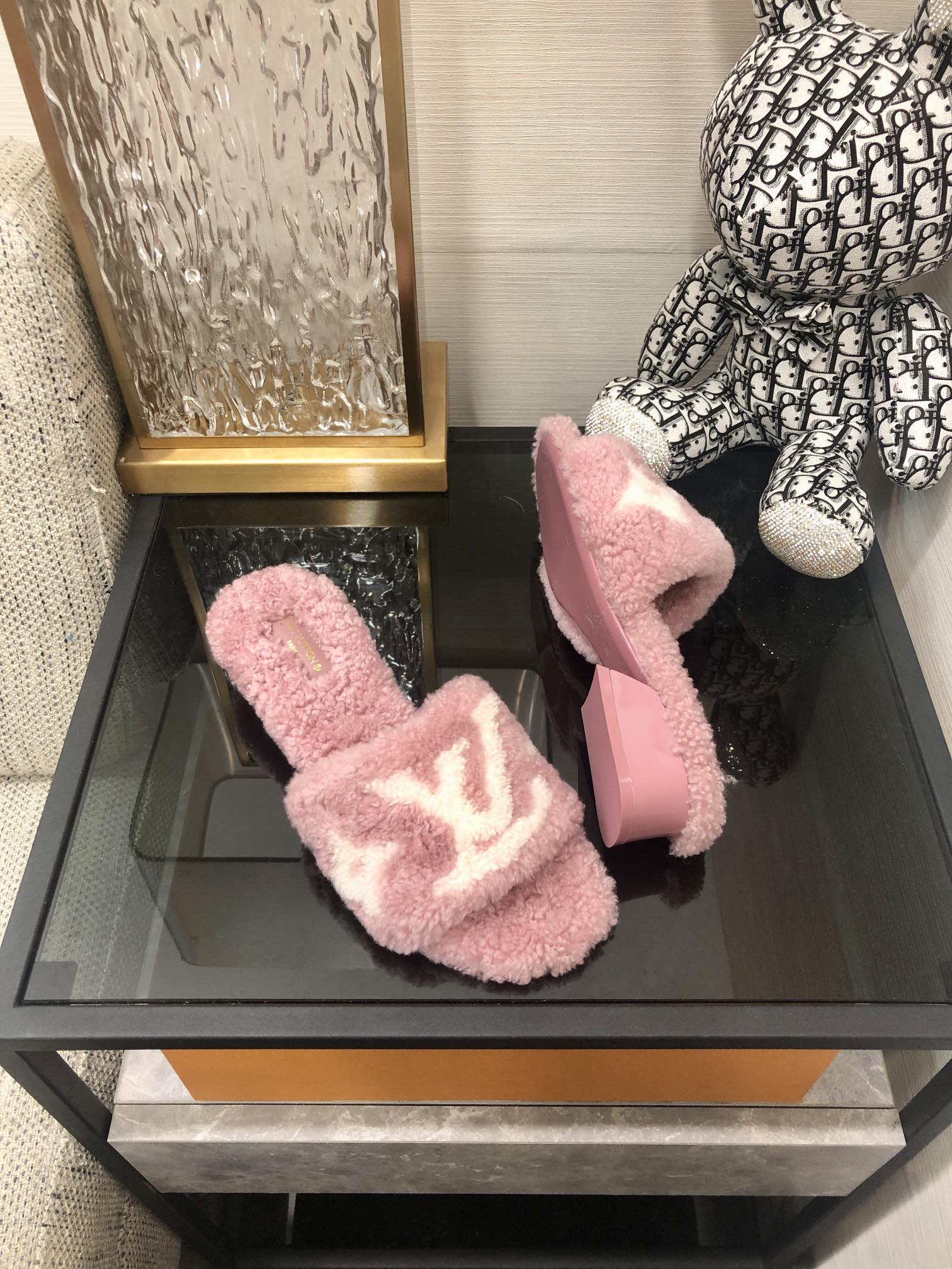 L0vis Vvtt0n Women’s Magnetic Mule Light Pink For Women LV