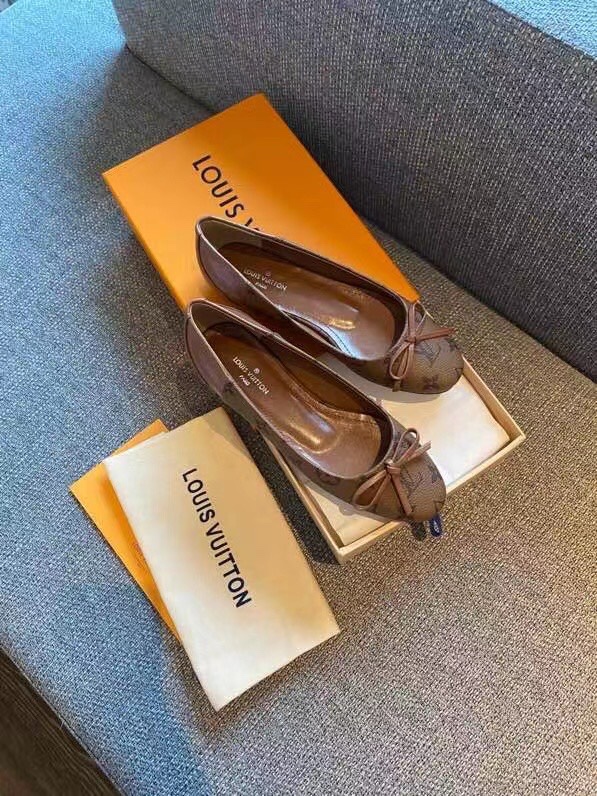 L0vis Vvtt0n Women’s Joy Ballerina Brown For Women LV