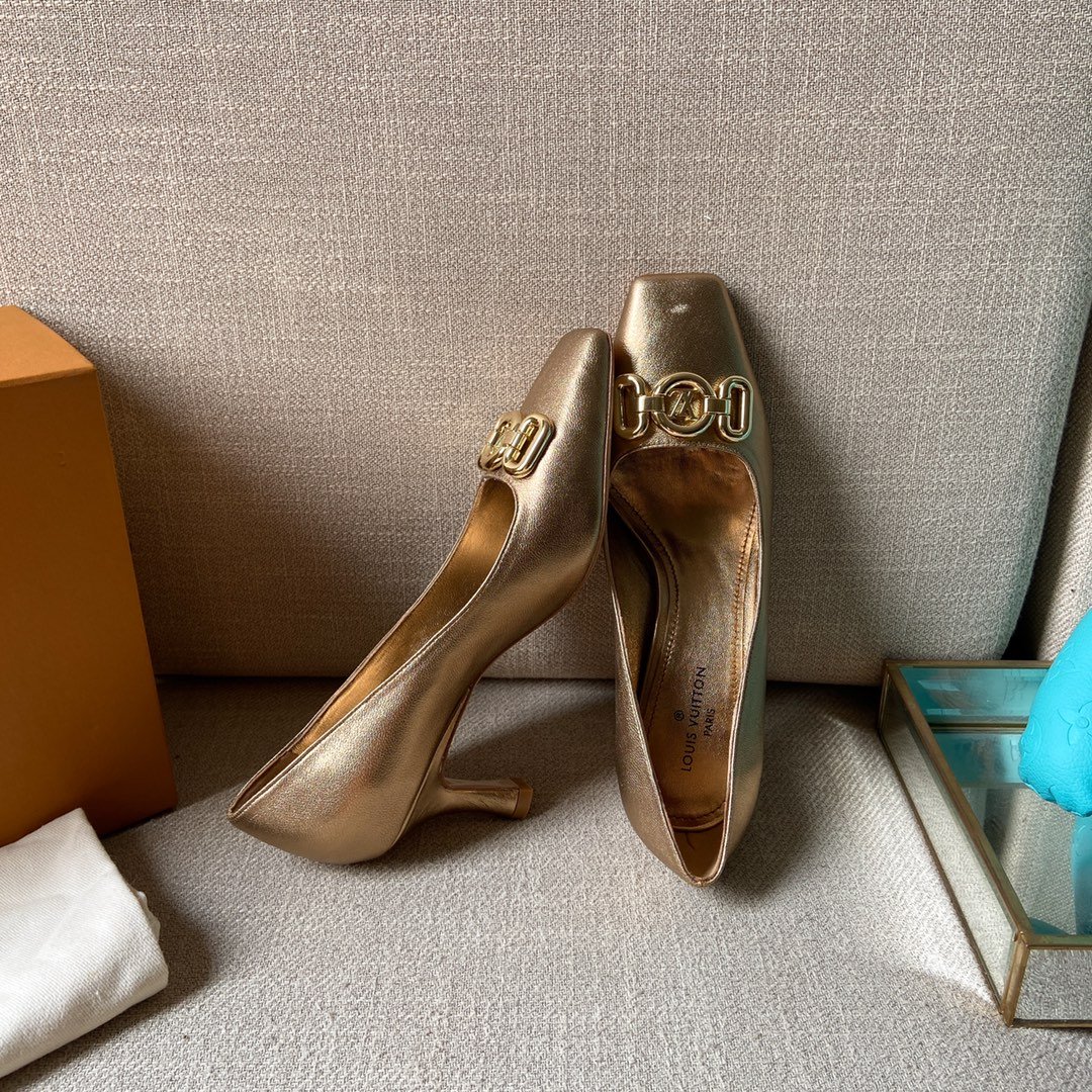 L0vis Vvtt0n Women’s Rotary Pump Gold For Women LV