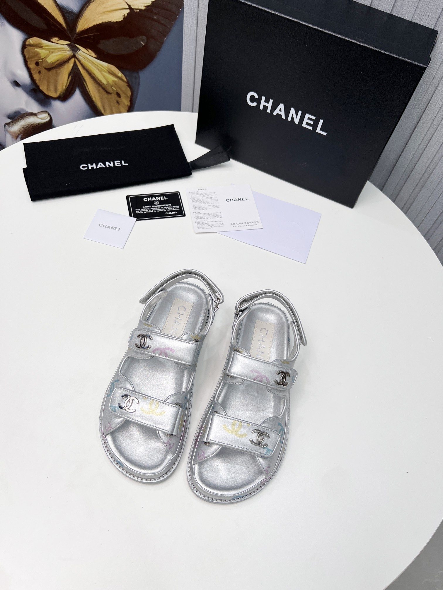 Ch**el Women’s Sandals Sliver For Women
