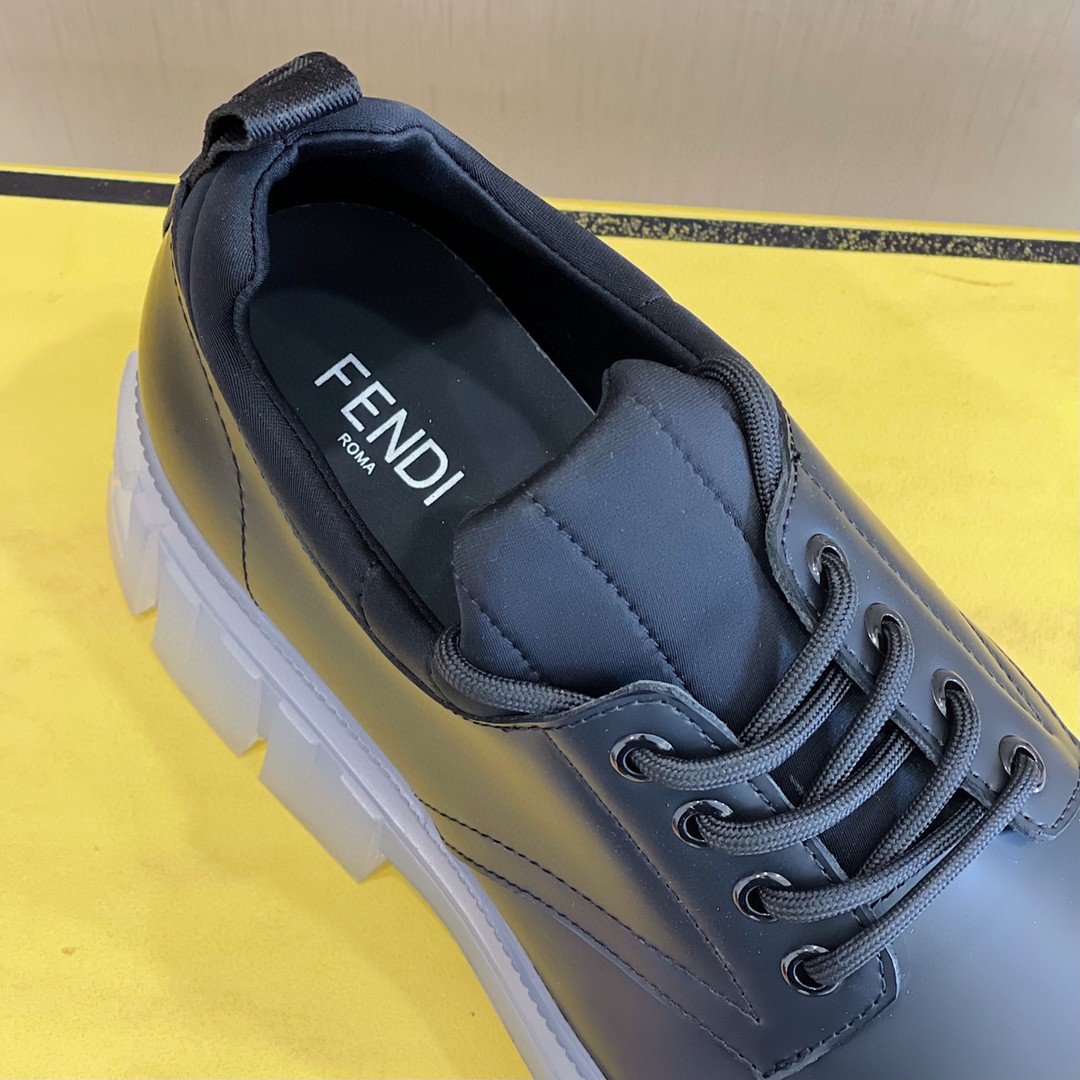 F**di Force Black Boots For Men 7L1451AD74