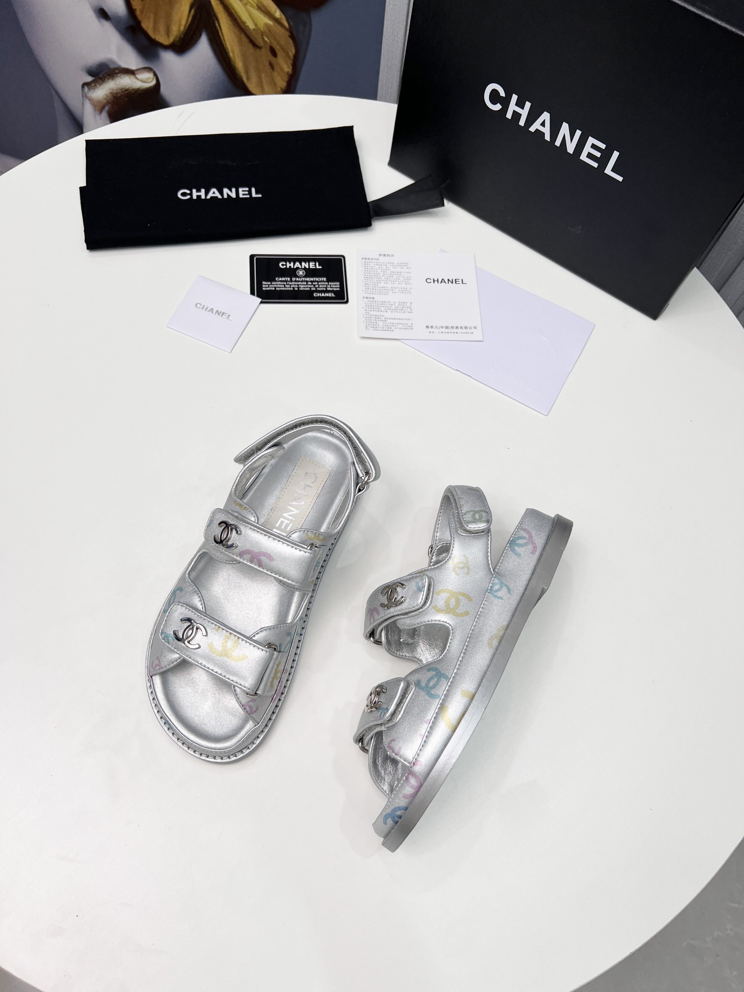 Ch**el Women’s Sandals Sliver For Women