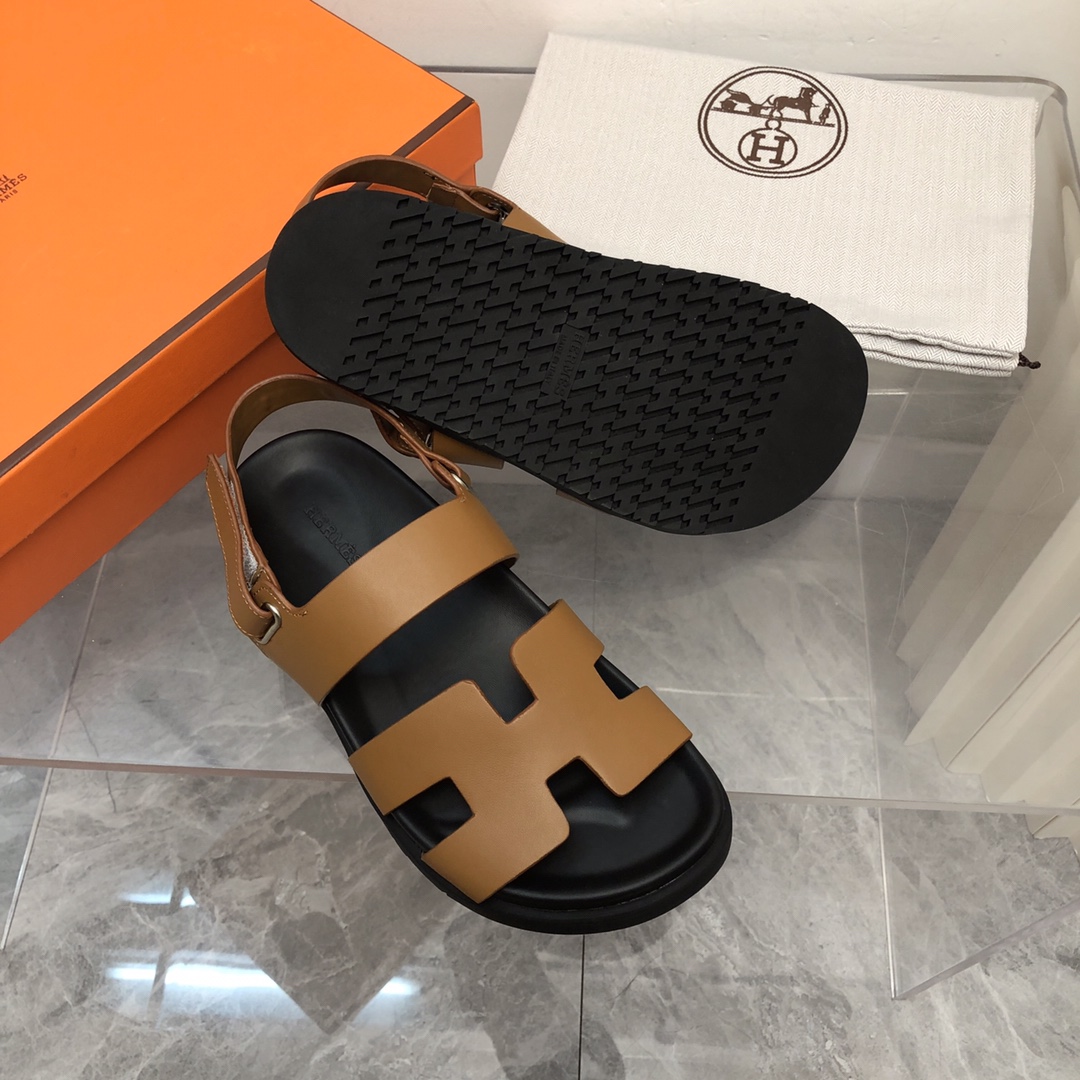 H**me5 Chypre Blanc Sandal Brown For Women