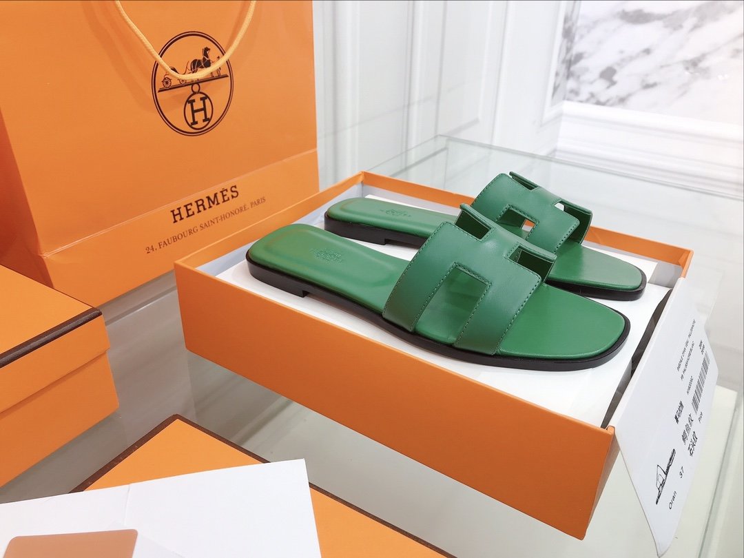 H**me5 Oran Sandal Green For Women